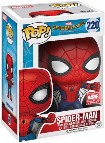 Figurine Funko Pop Spider-Man Homecoming [Marvel] #220 Spider-Man avec Web Wing