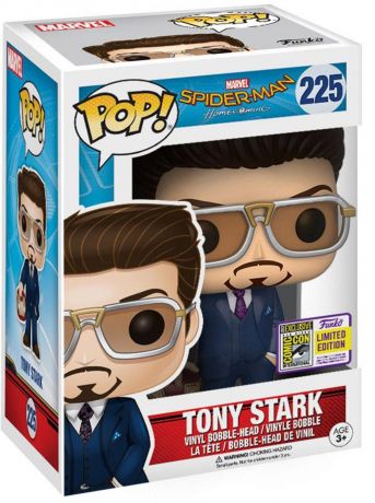 Figurine Funko Pop Spider-Man Homecoming [Marvel] #225 Tony Stark