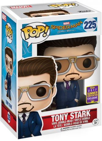 Figurine Funko Pop Spider-Man Homecoming [Marvel] #225 Tony Stark