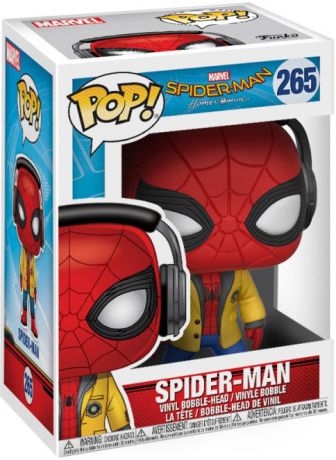 Figurine Funko Pop Spider-Man Homecoming [Marvel] #265 Spider-Man Écoutant de la Musique