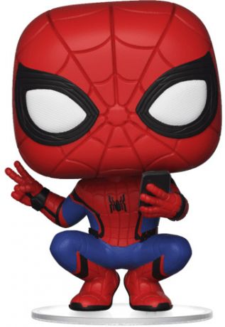 Figurine Funko Pop Spider-Man : Far from Home [Marvel] #468 Spider-Man avec Costume de Héro
