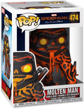 Figurine Funko Pop Spider-Man : Far from Home [Marvel] #474 L'Homme de Métal