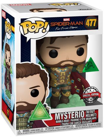 Figurine Funko Pop Spider-Man : Far from Home [Marvel] #477 Mysterio sans Masque