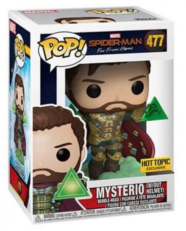 Figurine Funko Pop Spider-Man : Far from Home [Marvel] #477 Mysterio sans Masque