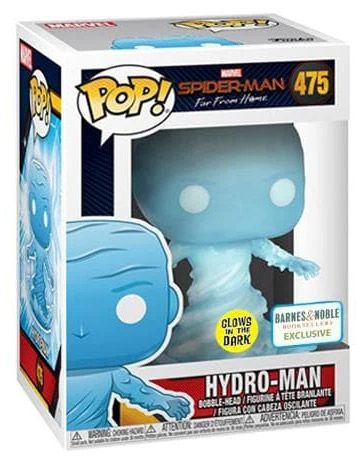 Figurine Funko Pop Spider-Man : Far from Home [Marvel] #475 Hydro-Man - Brillant dans le noir