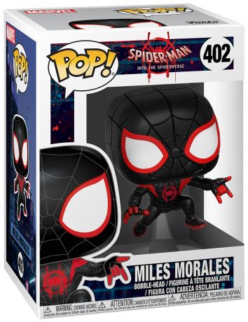 Figurine Funko Pop Spider-Man : New Generation [Marvel] #402 Miles Morales avec Costume de Spider-Man