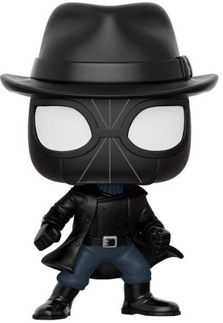 Figurine Funko Pop Spider-Man : New Generation [Marvel] #406 Spider-Man Noir avec Chapeau