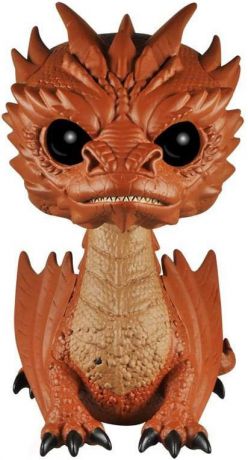 Figurine Funko Pop Le Hobbit #124 Smaug Orange - 15 cm