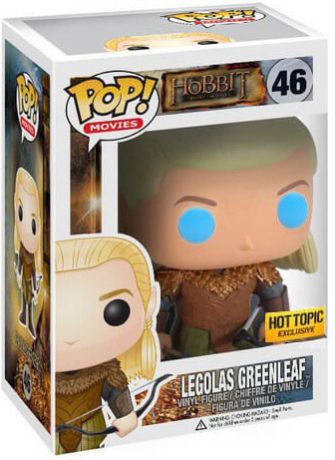 Figurine Funko Pop Le Hobbit #46 Legolas Vertefeuille avec Yeux Bleus