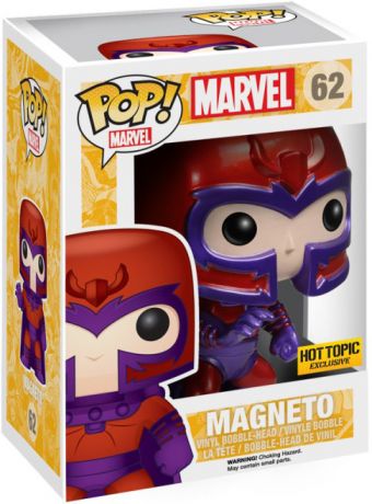Figurine Funko Pop Marvel Comics #62 Magneto - Métallique