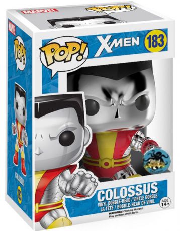 Figurine Funko Pop X-Men [Marvel] #183 Colossus - Chrome