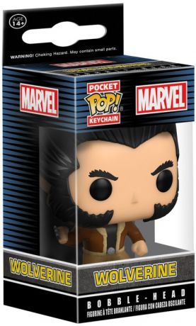 Figurine Funko Pop Marvel Comics Logan - Porte-clés 