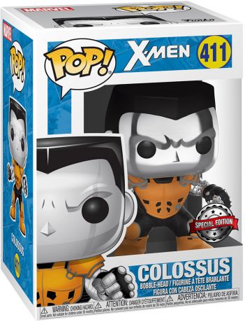 Figurine Funko Pop X-Men [Marvel] #411 Colossus - Chromé