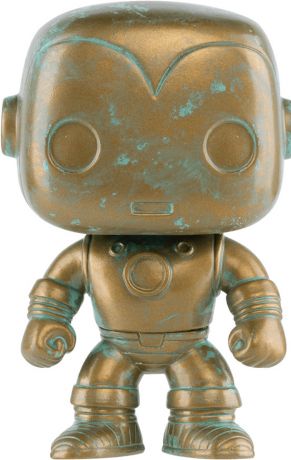 Figurine Funko Pop Marvel 80 ans #498 Iron Man - Patine