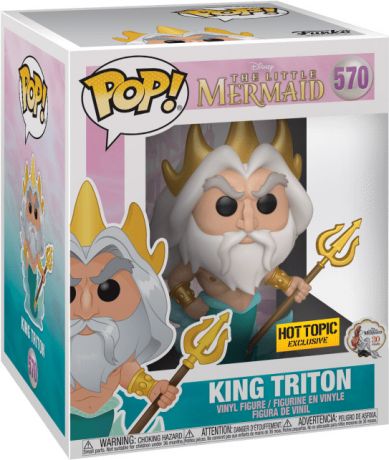 Figurine Funko Pop La Petite Sirène [Disney] #570 Roi Triton