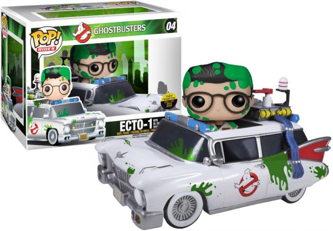 Figurine Funko Pop SOS Fantômes #04 Dr Egon Spengler avec Ecto-1