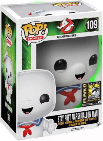 Figurine Funko Pop SOS Fantômes #109 Bibendum Chamallow - Brillant dans le noir & 15 cm 