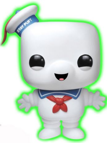 Figurine Funko Pop SOS Fantômes #109 Bibendum Chamallow - Brillant dans le noir & 15 cm 