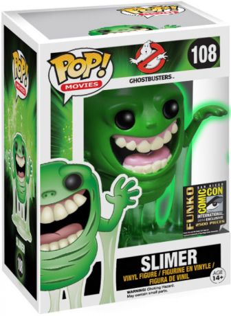 Figurine Funko Pop SOS Fantômes #108 Slimer - Brillant dans le noir