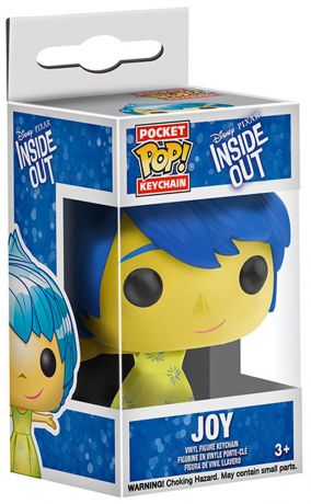 Figurine Funko Pop Vice-Versa [Disney] Joie - Porte-clés