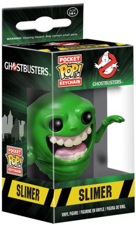 Figurine Funko Pop SOS Fantômes Slimer - Porte-clés