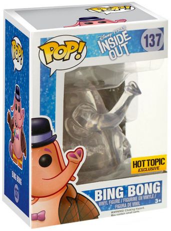 Figurine Funko Pop Vice-Versa [Disney] #137 Bing Bong - Clear