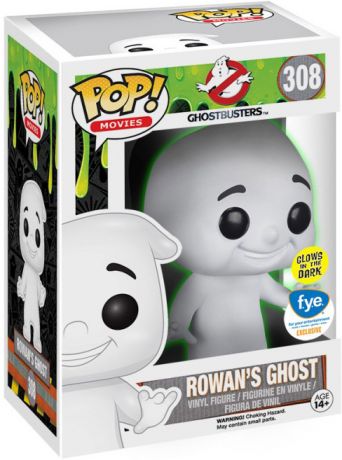 Figurine Funko Pop SOS Fantômes #308 Fantôme de Rowan - Brillant dans le noir