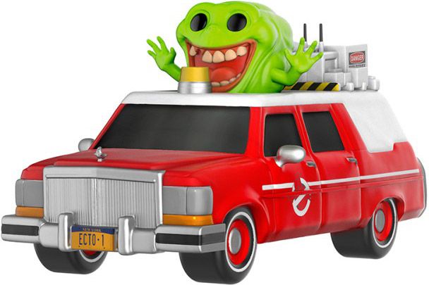 Figurine Funko Pop SOS Fantômes #24 Slimer avec Ecto-1