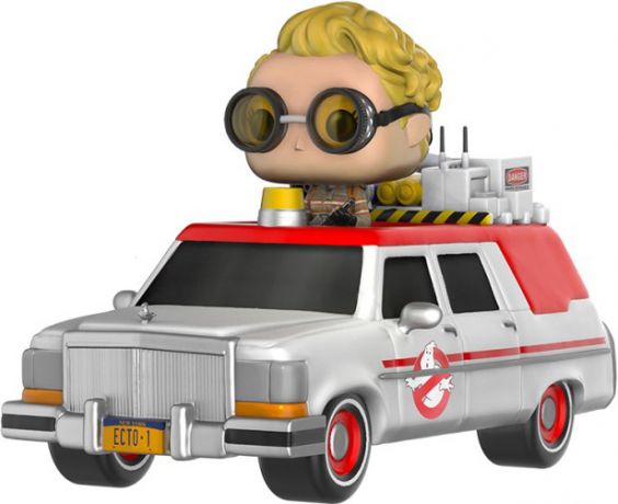 Figurine Funko Pop SOS Fantômes #23 Dr Jillian Holtzmann avec Ecto-1