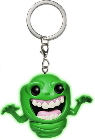 Figurine Funko Pop SOS Fantômes Slimer - Porte-clés & Brillant dans le noir