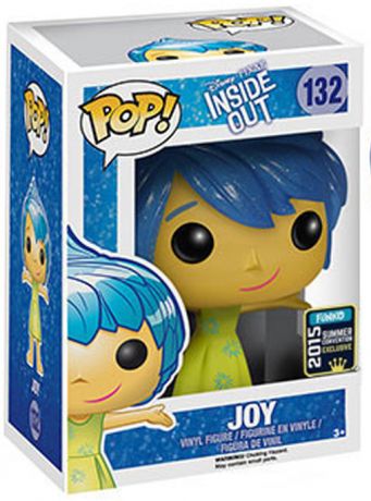 Figurine Funko Pop Vice-Versa [Disney] #132 Joie - Cheveux Brillants