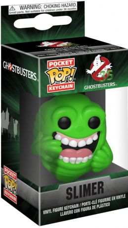 Figurine Funko Pop SOS Fantômes Slimer - Porte-clés