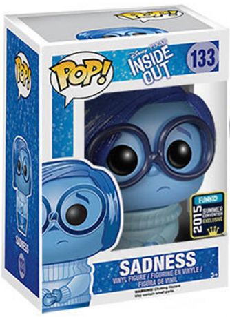 Figurine Funko Pop Vice-Versa [Disney] #133 Tristesse - Cheveux Brillants