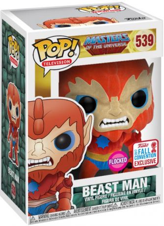 Figurine Funko Pop Les Maîtres de l'univers #539 Beast Man - Floqué