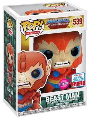 Figurine Funko Pop Les Maîtres de l'univers #539 Beast Man - Floqué