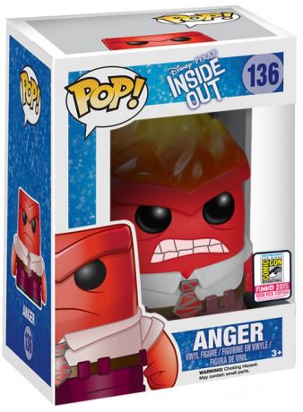 Figurine Funko Pop Vice-Versa [Disney] #136 Colère - Flammes