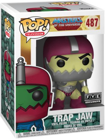 Figurine Funko Pop Les Maîtres de l'univers #487 Trap Jaw - Métallique