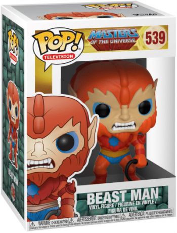 Figurine Funko Pop Les Maîtres de l'univers #539 Beast Man