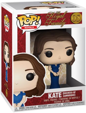 Figurine Funko Pop La Famille Royale #05 Duchesse de Cambridge Kate Middleton