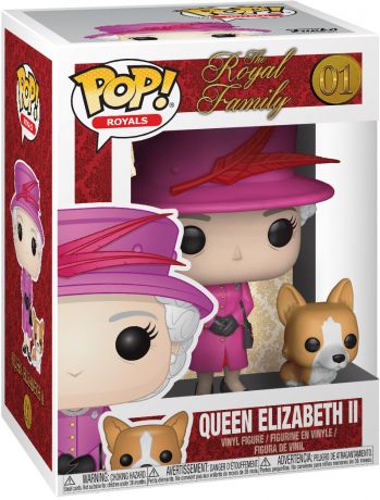 Figurine Funko Pop La Famille Royale #01 Reine Elizabeth II