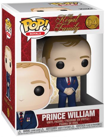 Figurine Funko Pop La Famille Royale #04 Prince William Duc de Cambridge