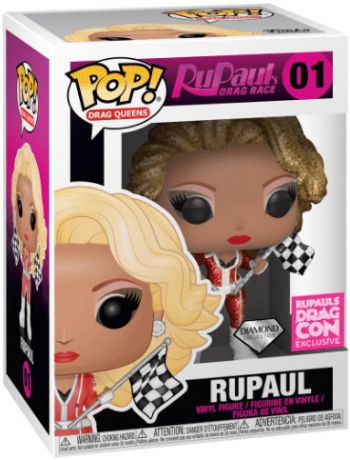 Figurine Funko Pop Célébrités #01 RuPaul - Pailleté