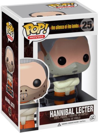 Figurine Funko Pop Hannibal | Le Silence des Agneaux  #25 Hannibal Lecter