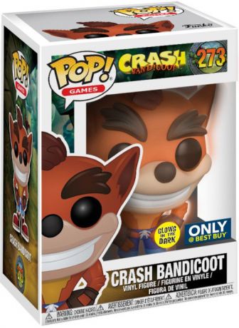 Figurine Funko Pop Crash Bandicoot #273 Crash Bandicoot - Glow in the dark