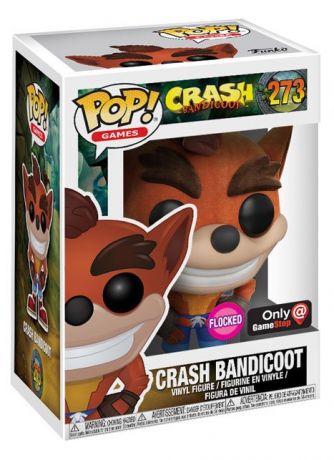 Figurine Funko Pop Crash Bandicoot #273 Crash Bandicoot - Flocked