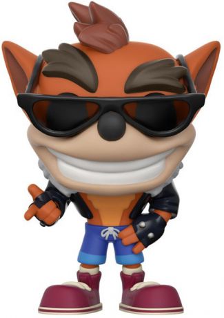 Figurine Funko Pop Crash Bandicoot #275 Crash Bandicoot en tenue de Motard