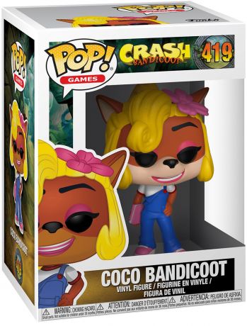 Figurine Funko Pop Crash Bandicoot #419 Coco Bandicoot