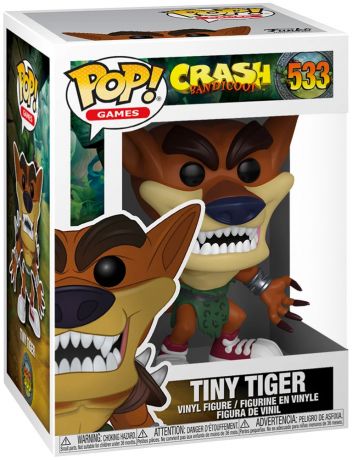 Figurine Funko Pop Crash Bandicoot #533 Tiny Tiger