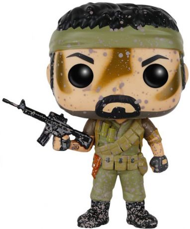 Figurine Funko Pop Call of Duty #69 MSGT Frank Woods - Éclaboussures de Boue 