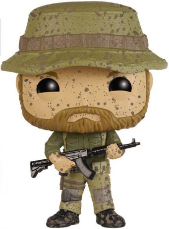 Figurine Funko Pop Call of Duty #72 Capitaine John Price - Éclaboussures de Boue 